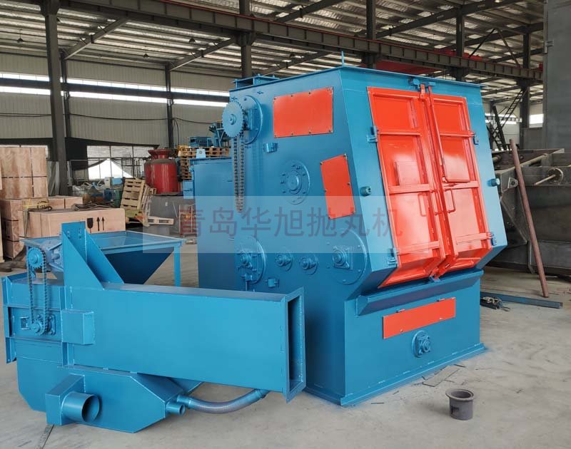 Q3210履帶式拋丸機(jī)制作完成